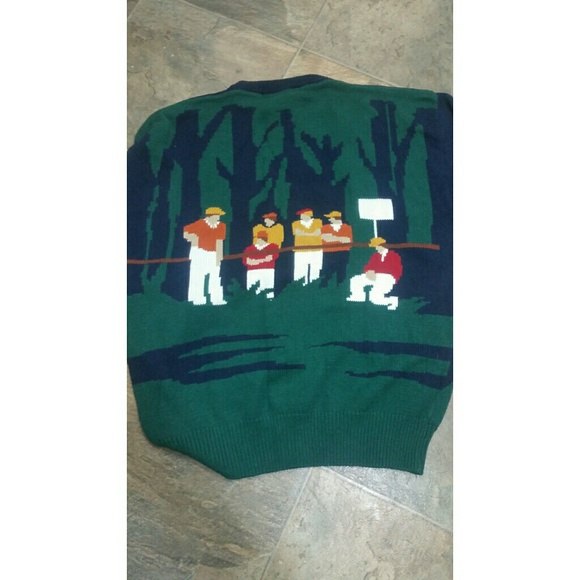 Hand Intarsia Jos A Bank - Picture 2 of 3